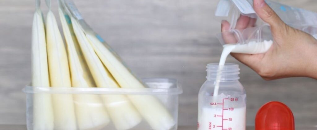 how to defrost breast milk in bottle warmer